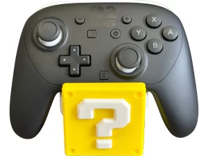 Suporte Super Mario Controle Pro Switch 2 Interrogação