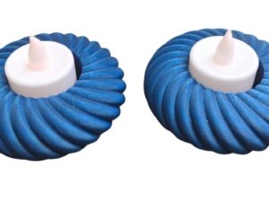 Par Porta Vela Led ou Aromática